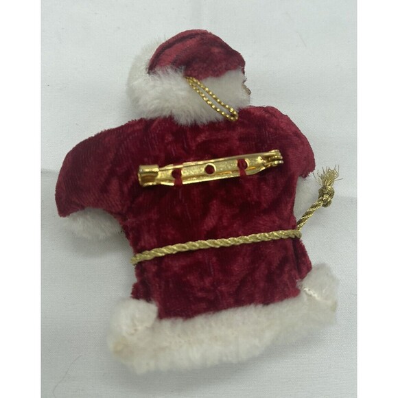 Vintage Avon Collectible vintage "Victorian Santa" Ornament / Pin - Picture 3 of 4